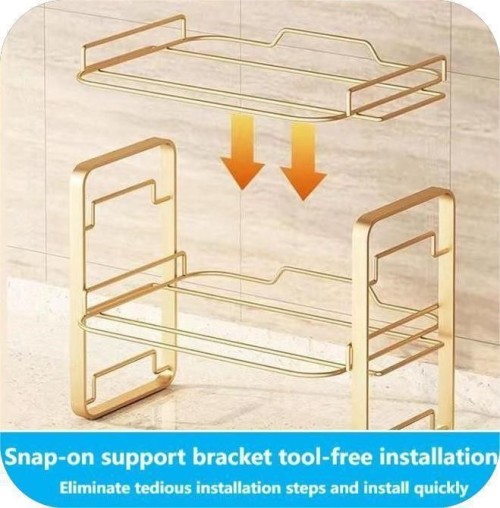 Kitchen Storage Double Layer Tray