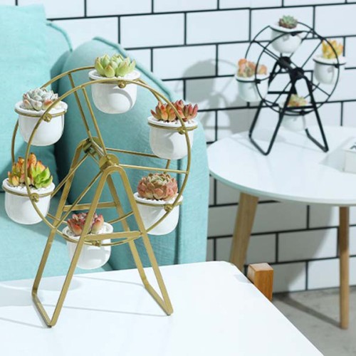 Ferris wheel flower plate decoration rack