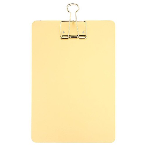 Clipboard Folder Mini Notepad Small clipboard Metal clipbook Durable clipboard folder