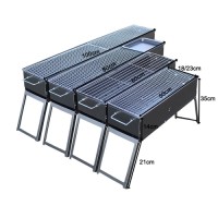 XHD Home Charcoal Home outdoor stainless steel foldable grill customization