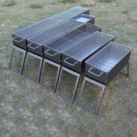 XHD Home Charcoal Home outdoor stainless steel foldable grill customization