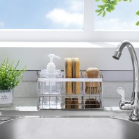 Hand washing liquid fertilizer soap towel dishwashing sponge sink drain rack custom