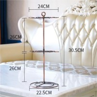 Champagne tower Metal cocktail tree stand Wine glass Drink glass holder Drink rack Cocktail rack